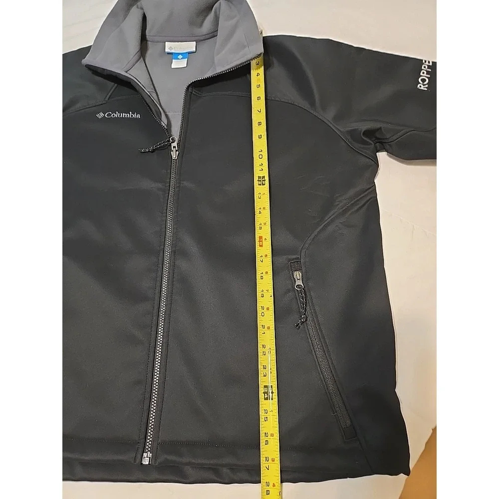 Columbia Men's Interchange Softshell Jacket with Zippered Pockets Size Large